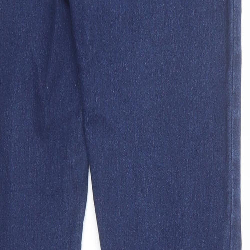 Levi's Girls Blue Cotton Jegging Jeans Size 12 Years Regular Zip