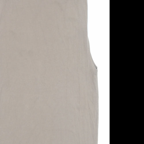 H&M Womens Brown Cotton A-Line Size S Round Neck Pullover