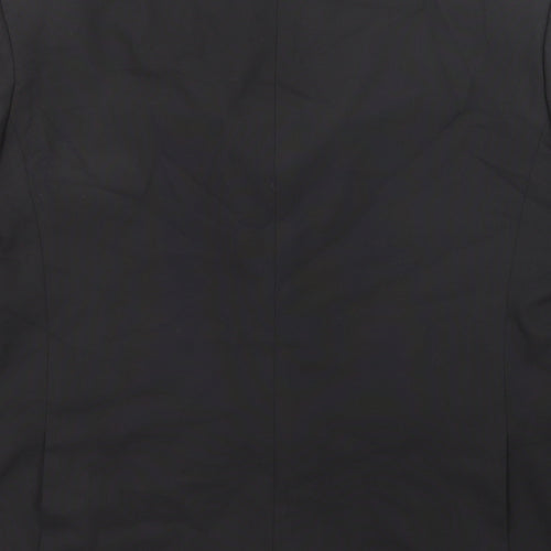 Marks and Spencer Mens Black Polyester Tuxedo Suit Jacket Size 44 Regular