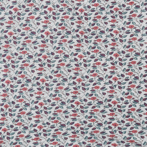 NEXT Womens Grey Floral Cotton Basic T-Shirt Size M Round Neck