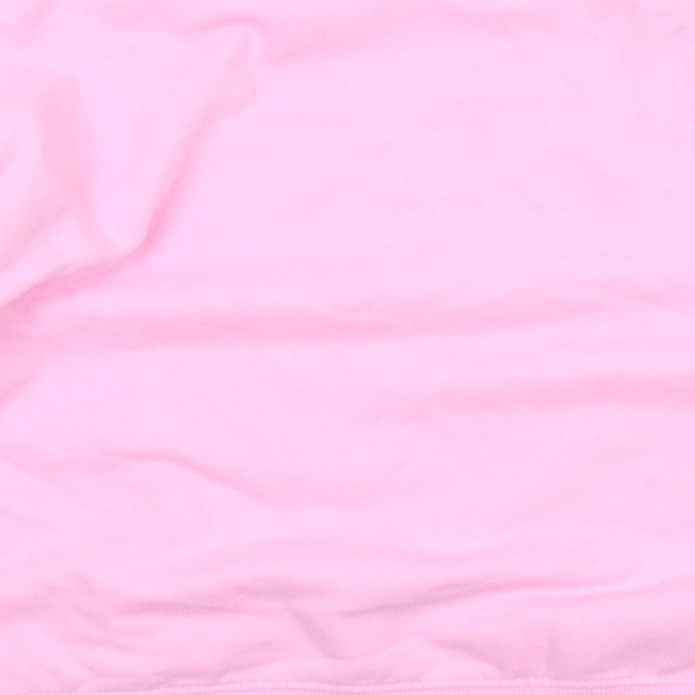 Disney Womens Pink Cotton Pullover Sweatshirt Size M Pullover - Minnie Mouse