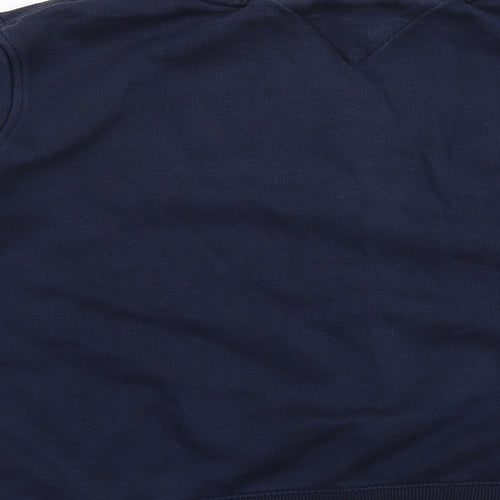 Tommy Hilfiger Boys Blue Cotton Pullover Sweatshirt Size 12-13 Years Pullover