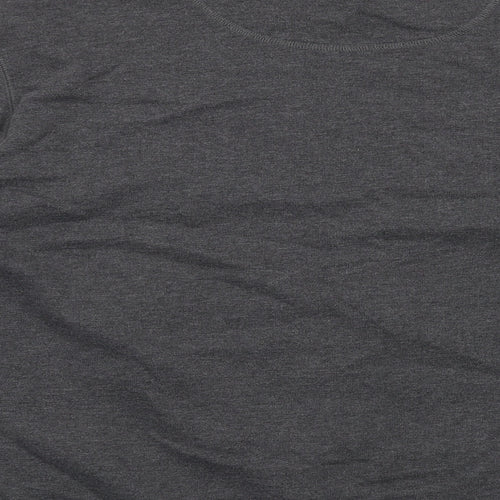 Marks and Spencer Mens Grey Cotton Pullover Sweatshirt Size 2XL