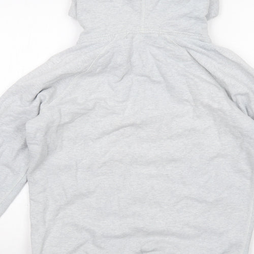 Superdry Mens Grey Cotton Pullover Hoodie Size S