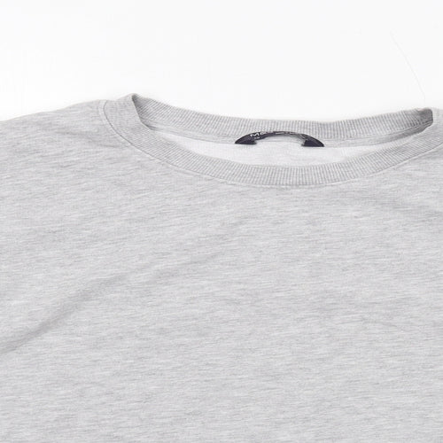 Marks and Spencer Womens Grey Cotton Pullover Sweatshirt Size 20 Pullover