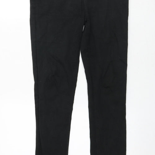 Nudie Jeans Co Womens Black Cotton Skinny Jeans Size 31 in L34 in Regular Zip