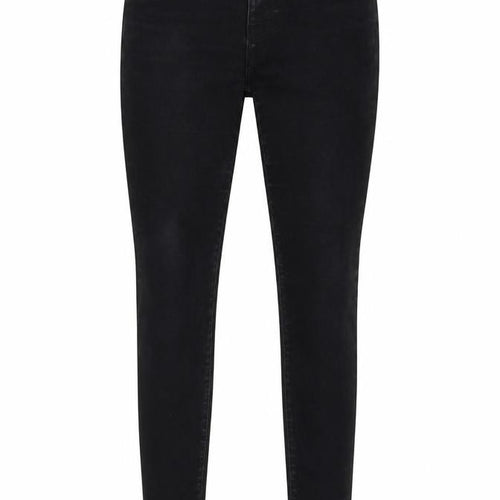 Gap Womens Black Cotton Skinny Jeans Size 30 in L29 in Regular Button