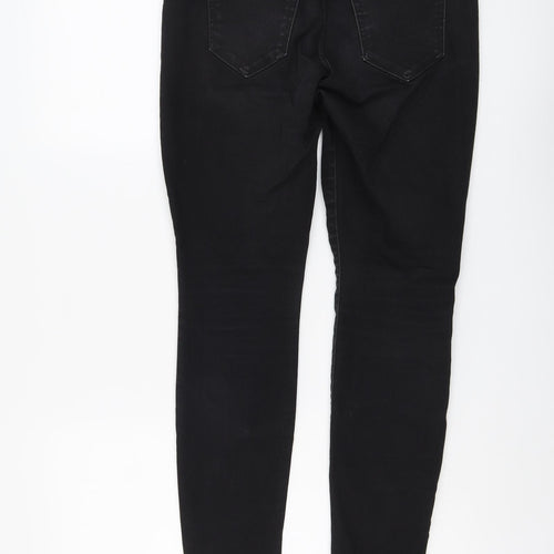 Gap Womens Black Cotton Skinny Jeans Size 30 in L29 in Regular Button