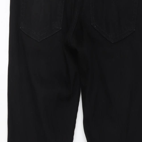 Levi's Mens Black Cotton Straight Jeans Size 30 in L30 in Regular Button