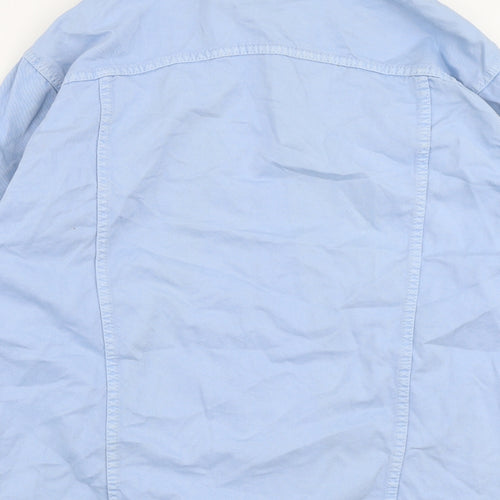 Zara Womens Blue Jacket Size M Button