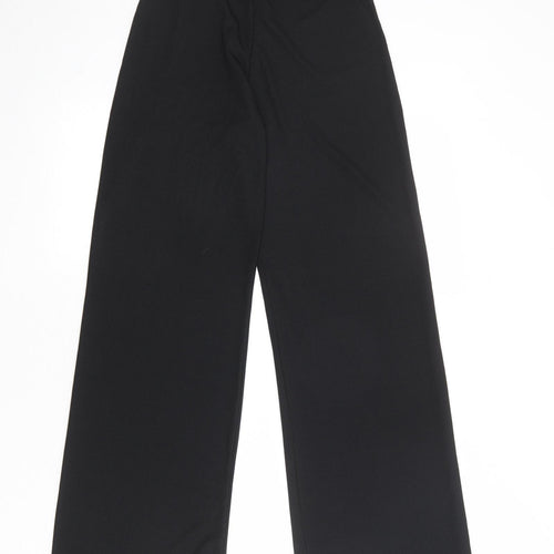 Nasty Gal Womens Black Polyester Dress Pants Trousers Size 10 Regular