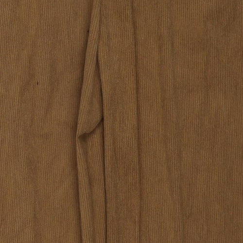 Dazy Womens Brown Polyester Trousers Size XL Regular Zip