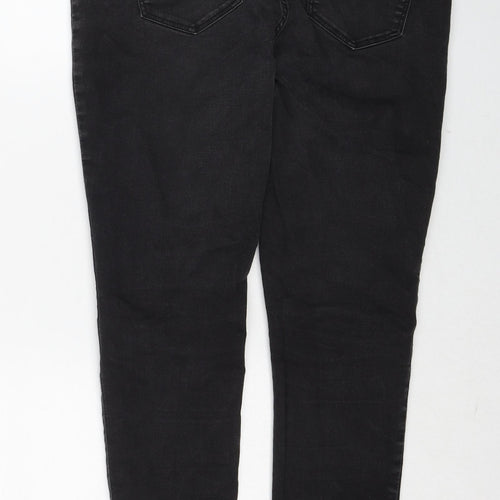 New Look Womens Black Cotton Jegging Jeans Size 16 Regular