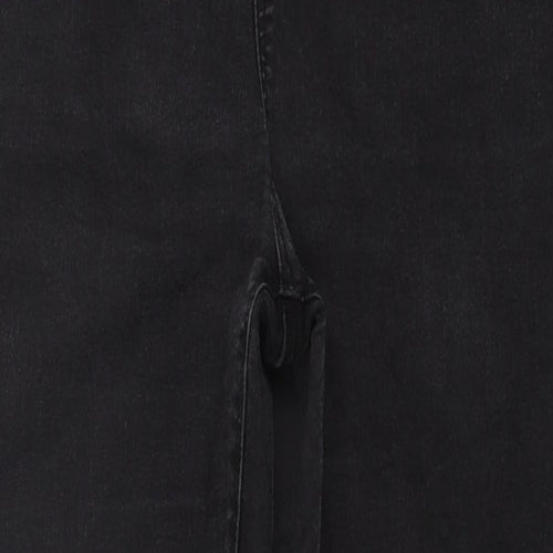 New Look Womens Black Cotton Jegging Jeans Size 16 Regular
