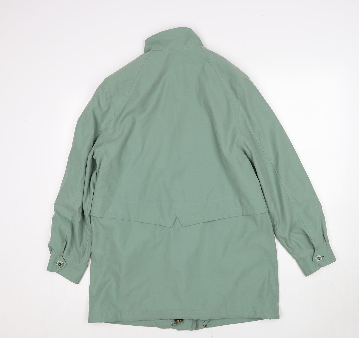 Marks and Spencer Womens Green Jacket Size 8 Button