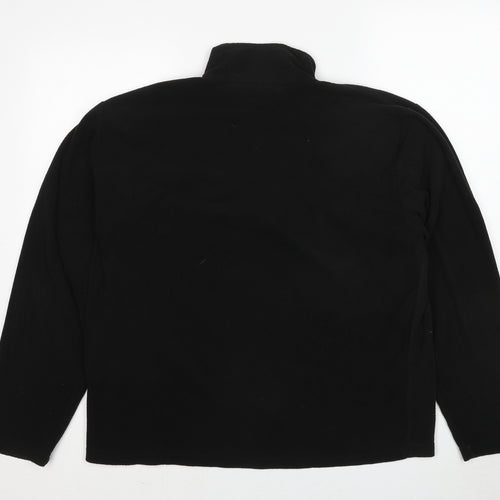 Regatta Mens Black Polyester Pullover Sweatshirt Size L
