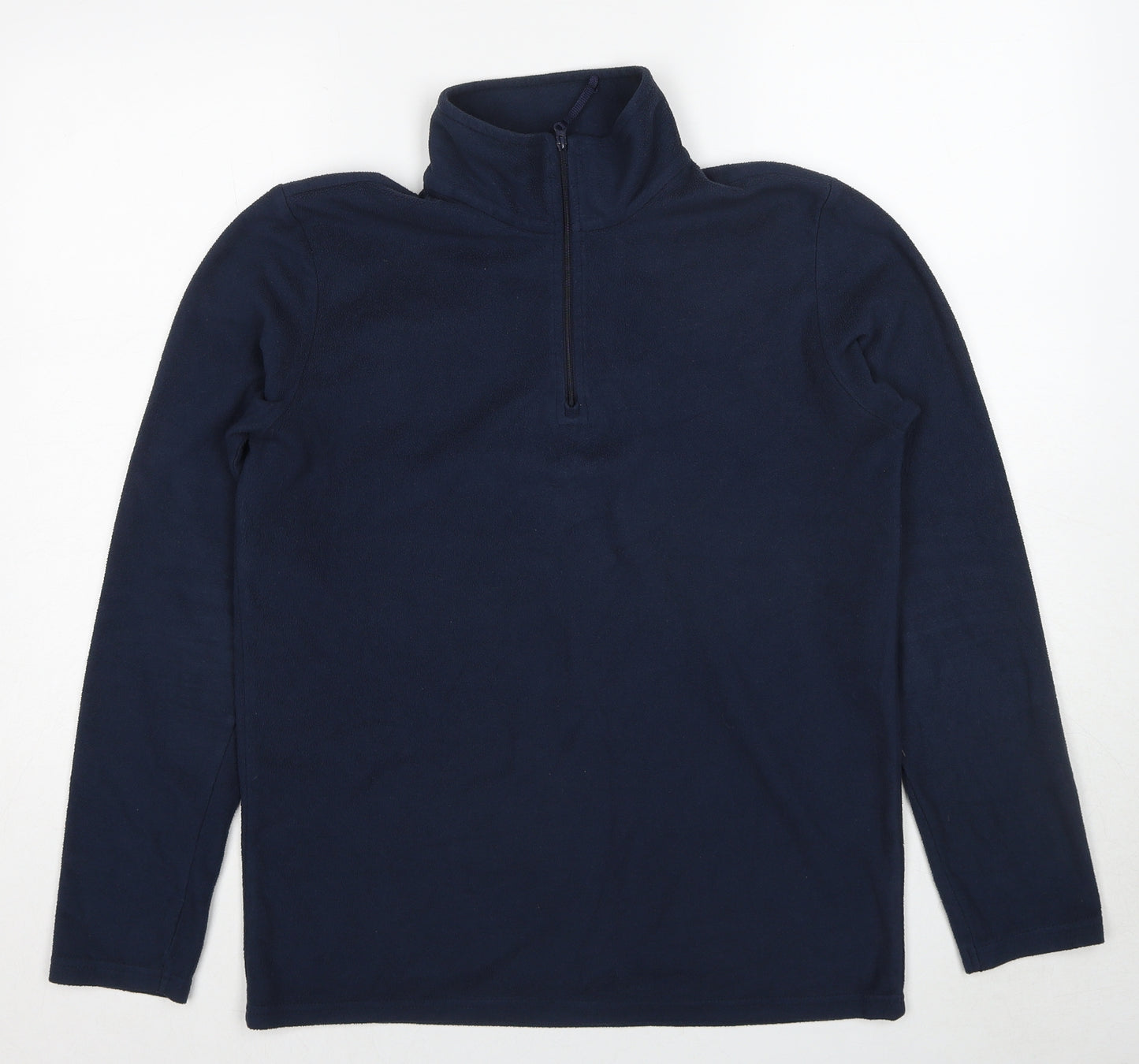 Mountain Warehouse Mens Blue Polyester Pullover Sweatshirt Size XS