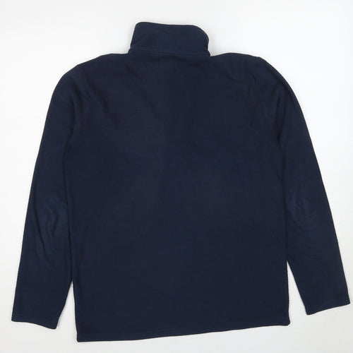Mountain Warehouse Mens Blue Polyester Pullover Sweatshirt Size XS