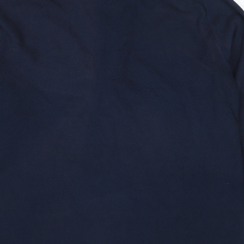 Mountain Warehouse Mens Blue Polyester Pullover Sweatshirt Size XS