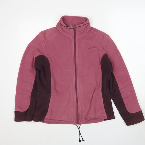 Craghoppers Womens Pink Jacket Size 16 Zip