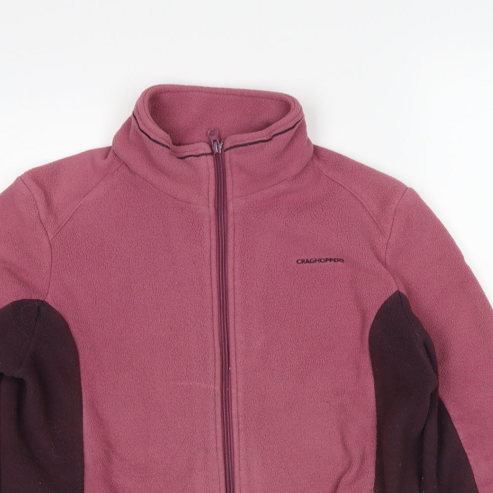 Craghoppers Womens Pink Jacket Size 16 Zip