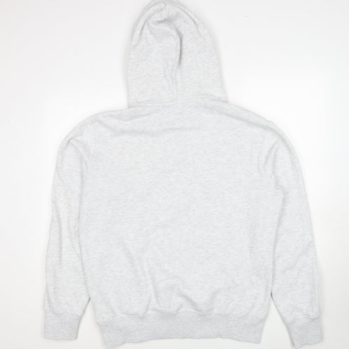 Superdry Mens Grey Cotton Pullover Hoodie Size XL