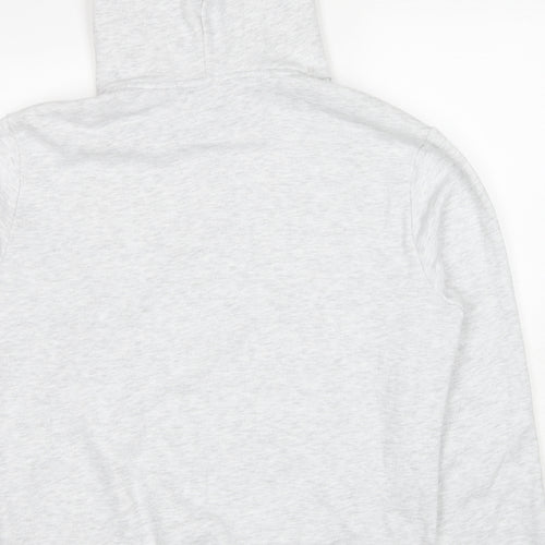 Superdry Mens Grey Cotton Pullover Hoodie Size XL