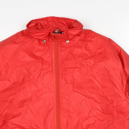 Style Matchmakers Mens Red Jacket Size S Zip