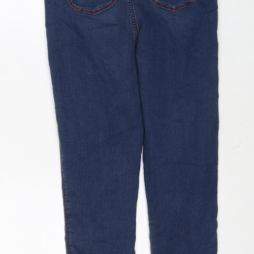 ASOS Womens Blue Cotton Skinny Jeans Size 28 in L32 in Regular Zip