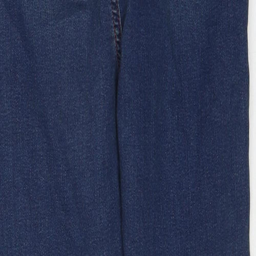 ASOS Womens Blue Cotton Skinny Jeans Size 28 in L32 in Regular Zip