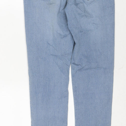H&M Womens Blue Cotton Skinny Jeans Size 29 in L32 in Regular Zip
