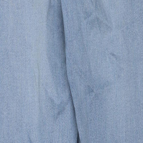 H&M Womens Blue Cotton Skinny Jeans Size 29 in L32 in Regular Zip