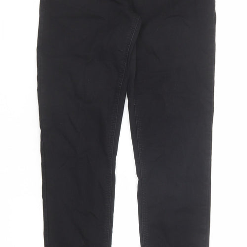 Marks and Spencer Womens Black Cotton Jegging Jeans Size 8 Regular