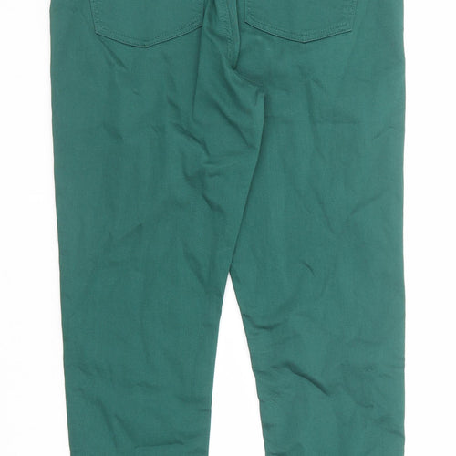 Marks and Spencer Womens Green Cotton Jegging Jeans Size 16 Regular