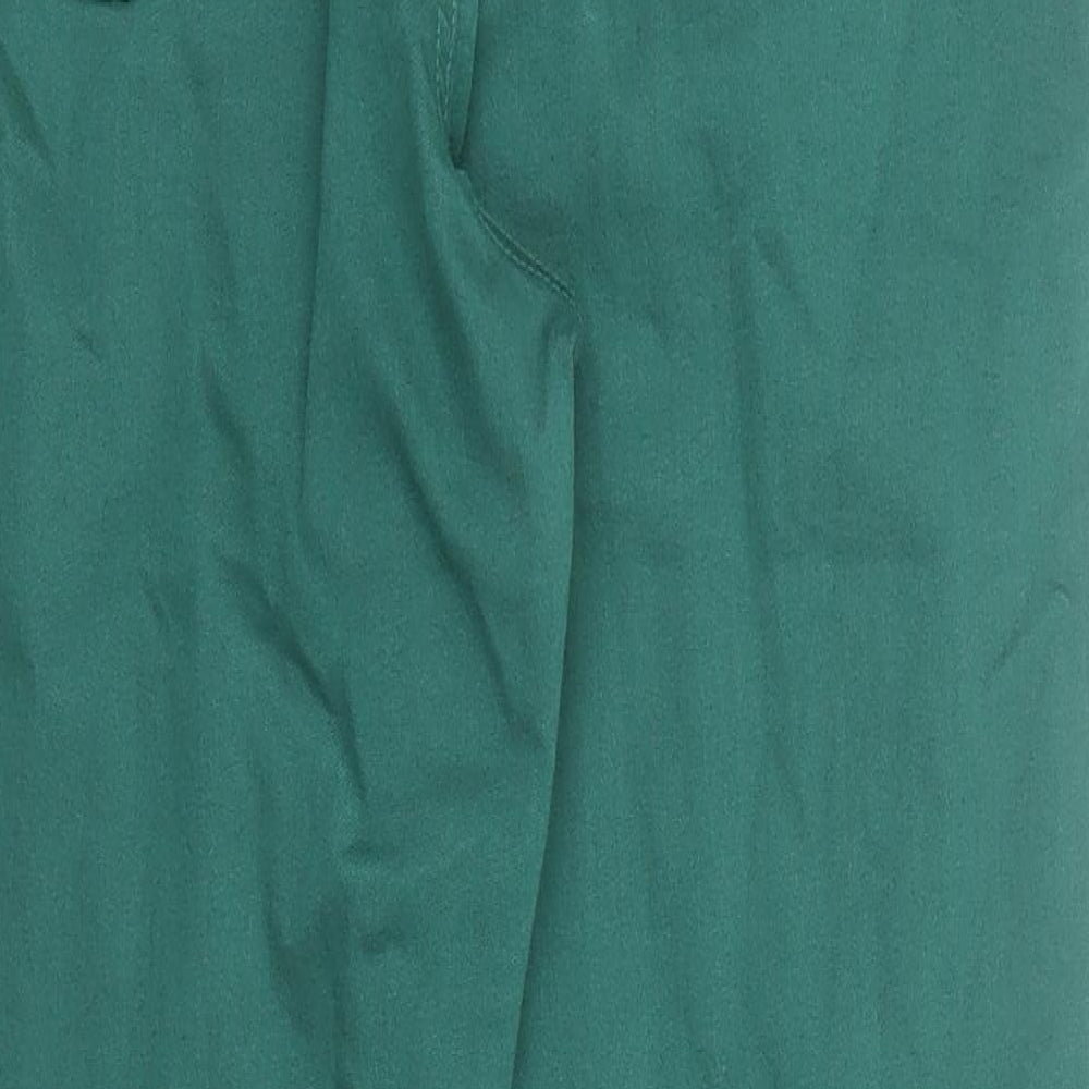 Marks and Spencer Womens Green Cotton Jegging Jeans Size 16 Regular