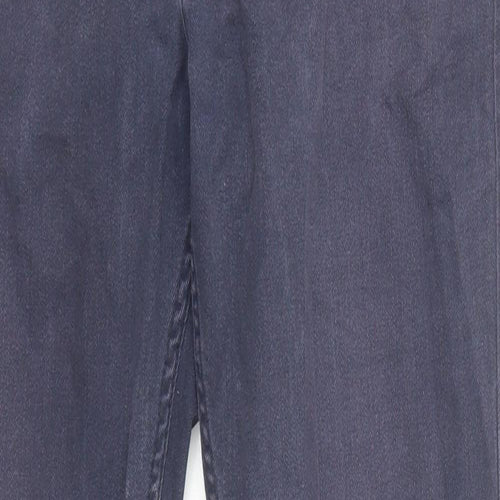H&M Mens Blue Cotton Skinny Jeans Size 32 in Regular Zip