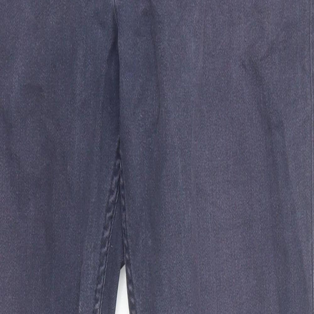 H&M Mens Blue Cotton Skinny Jeans Size 32 in Regular Zip