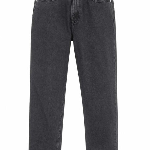 ASOS Womens Black Cotton Straight Jeans Size 28 in L30 in Regular Zip