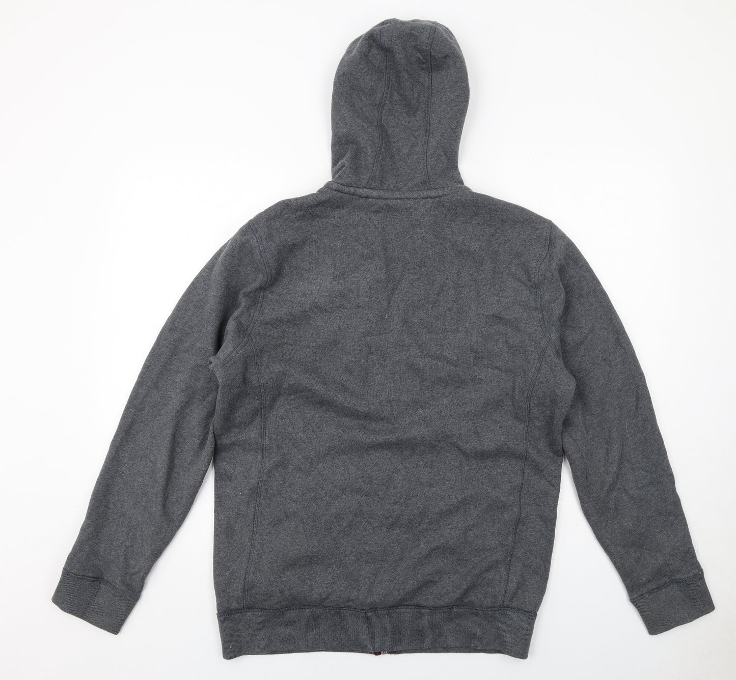 MANTARAY PRODUCTS Mens Grey Cotton Pullover Hoodie Size M