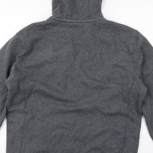 MANTARAY PRODUCTS Mens Grey Cotton Pullover Hoodie Size M