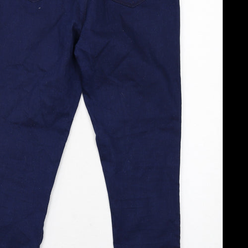 BHS Womens Blue Cotton Jegging Jeans Size 16 Regular