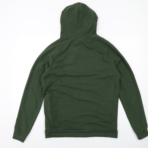 Myprotein Mens Green Cotton Pullover Hoodie Size L