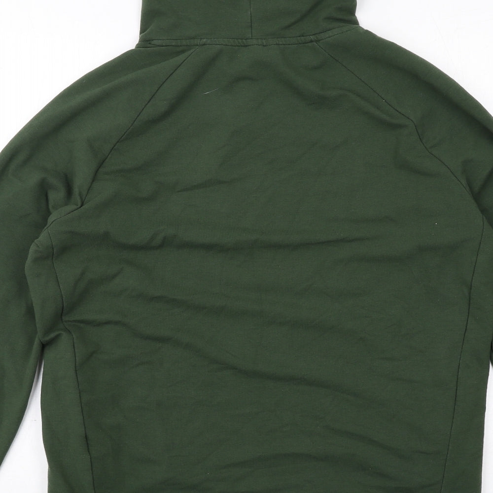 Myprotein Mens Green Cotton Pullover Hoodie Size L