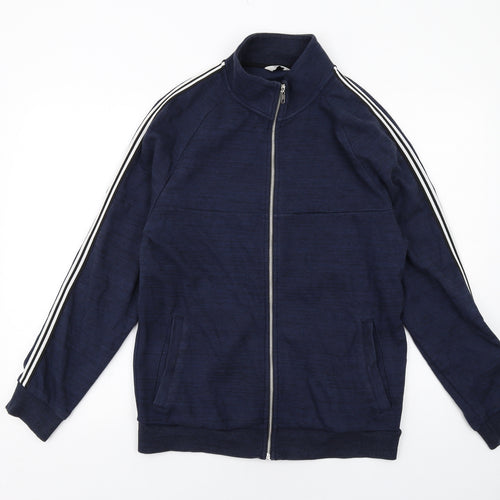NEXT Mens Blue Cotton Full Zip Sweatshirt Size M
