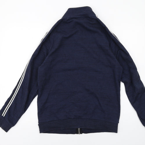NEXT Mens Blue Cotton Full Zip Sweatshirt Size M