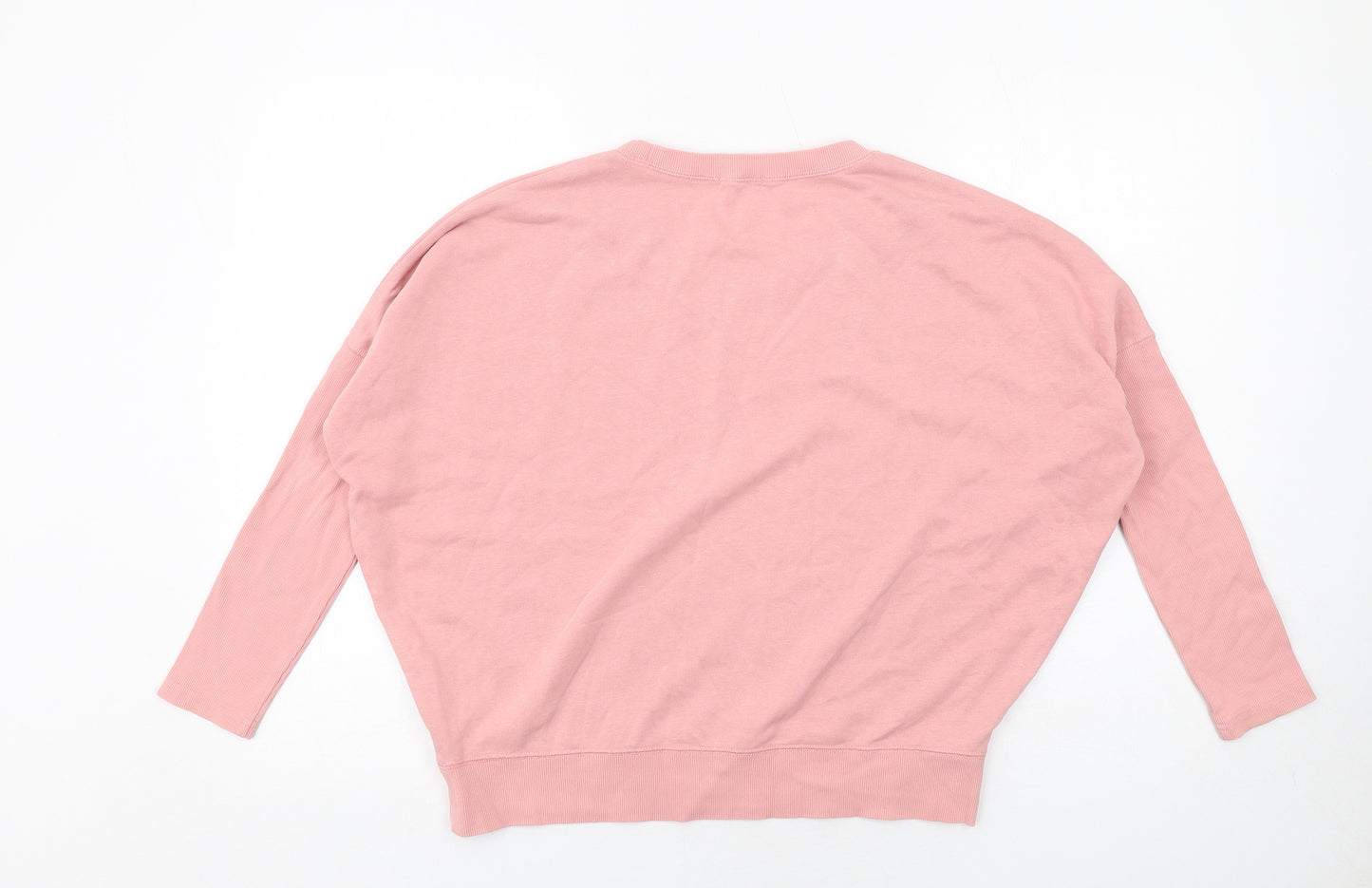 Hush Womens Pink Cotton Pullover Sweatshirt Size XS Pullover