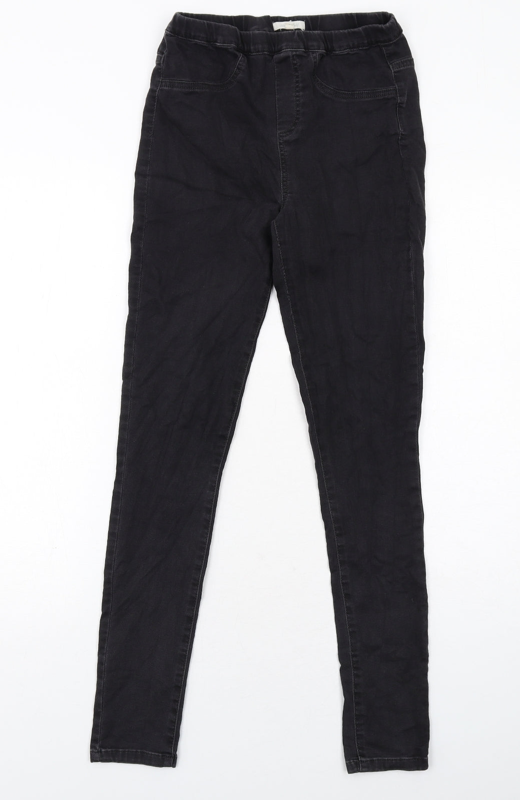 White Stuff Womens Black Cotton Jegging Jeans Size 8 Regular