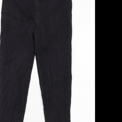 White Stuff Womens Black Cotton Jegging Jeans Size 8 Regular