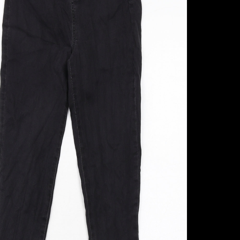 White Stuff Womens Black Cotton Jegging Jeans Size 8 Regular