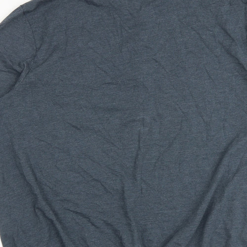 Cotton Traders Womens Grey Cotton Basic Polo Size 18 Collared